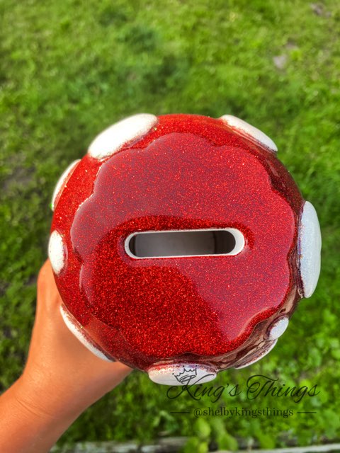 3D Mushroom Coin Bank