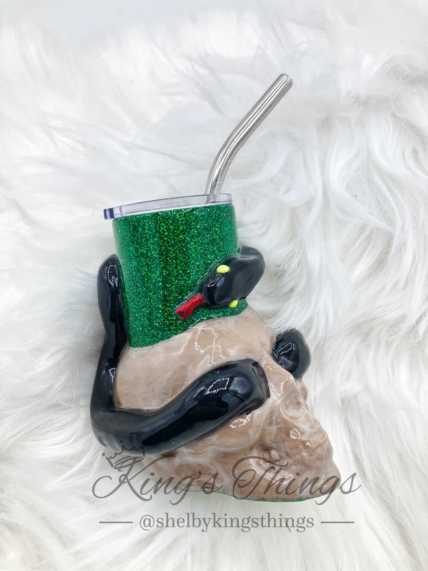 2oz Skull & Snake Shot Tumbler
