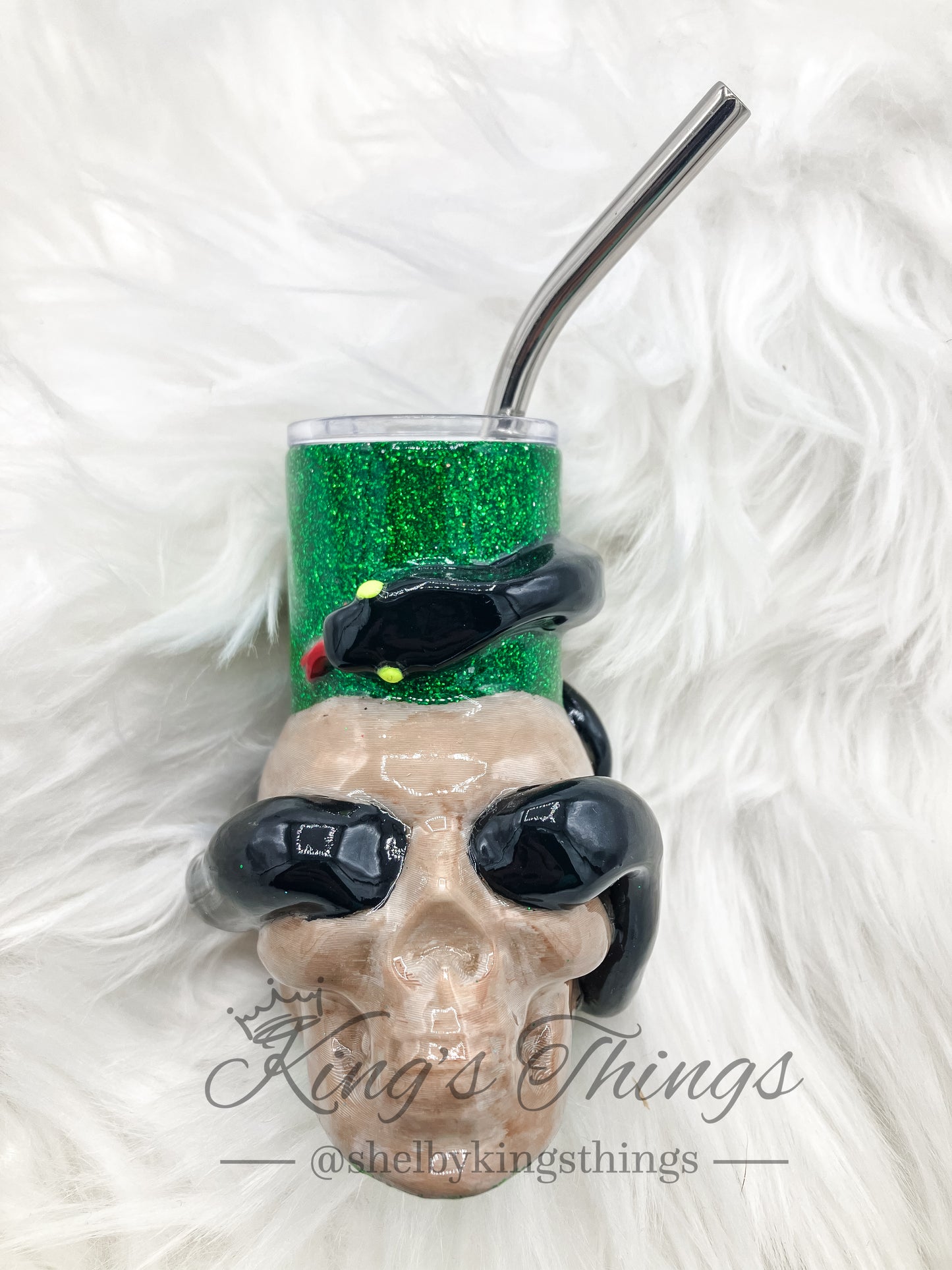 2oz Skull & Snake Shot Tumbler